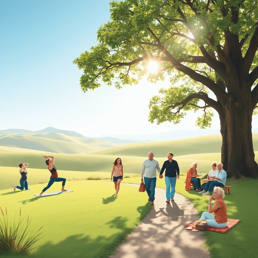 wellness journeys from Shepton Mallet residents